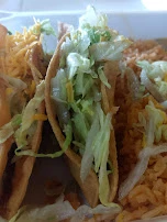 2 Tacos Rice and Beans