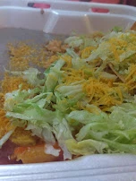 Taco and Enchilada Plate